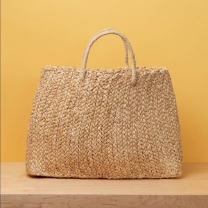 Reformation Straw Market Handbag